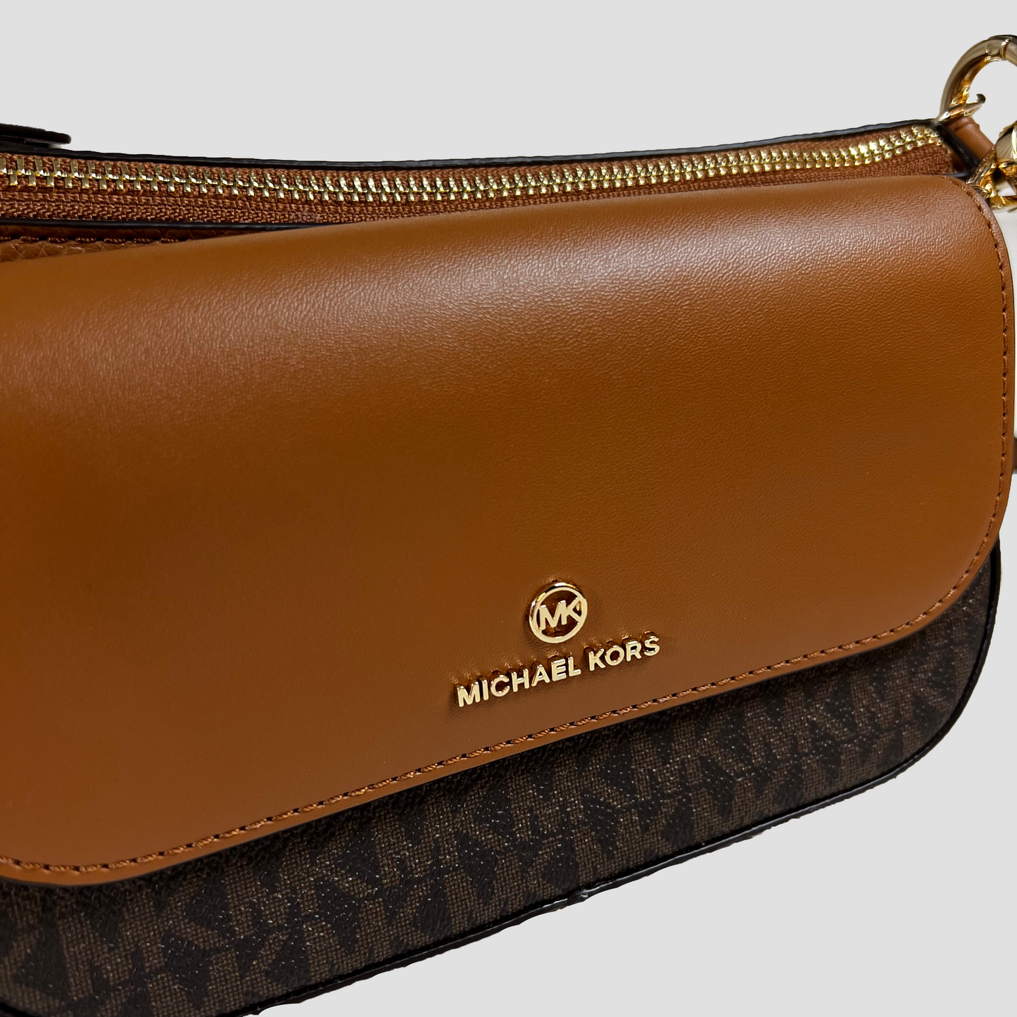 Sac à main Michael Kors - Sac bandoulière et Jet Set cuir brun/noisette